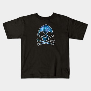 Space Pirate Skull Kids T-Shirt